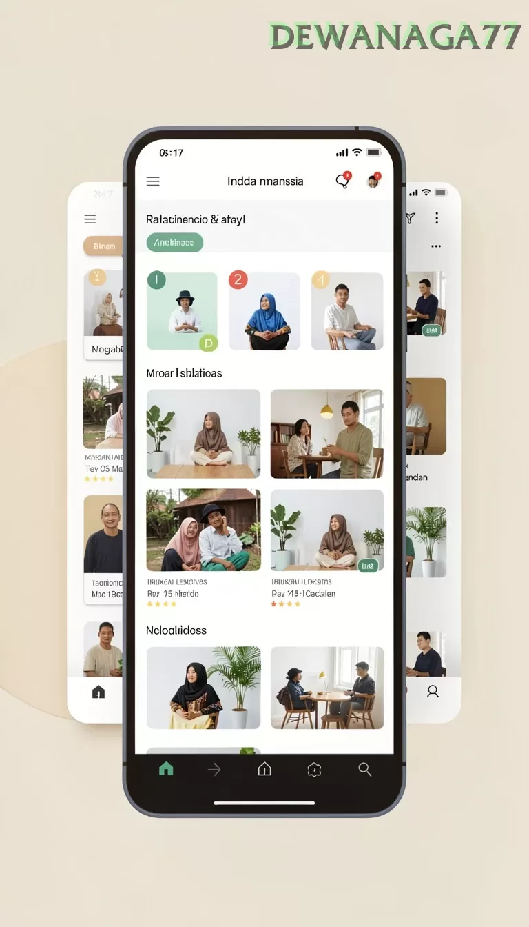 Cuplikan layar DEWAJITU — halaman utama